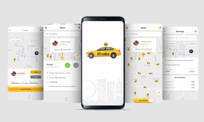 Consagous Technologies - Hi-Cabs, The Perfect On-Demand Taxi Booking App
