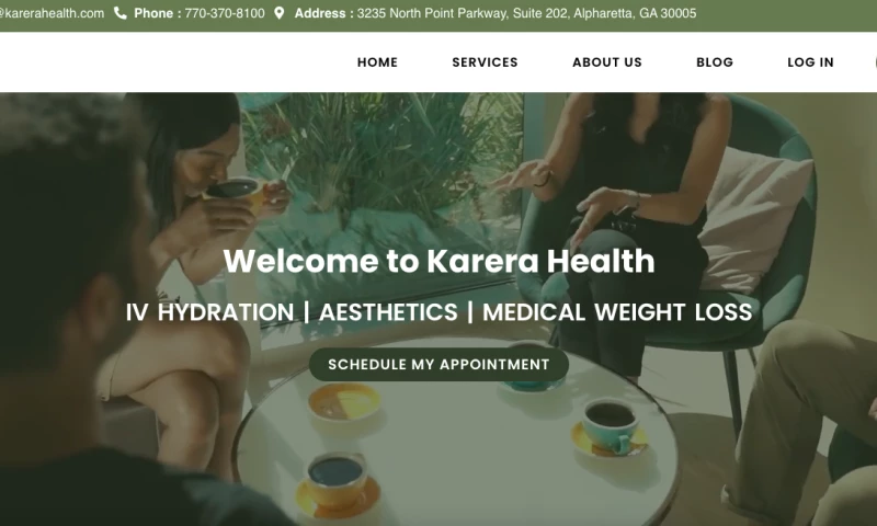 Personal clinic website