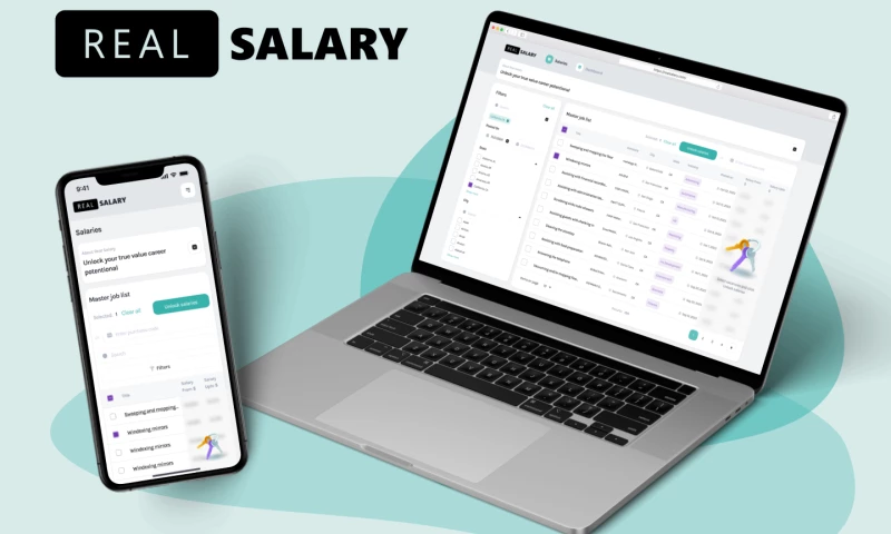 Real Salary HR web automation platform