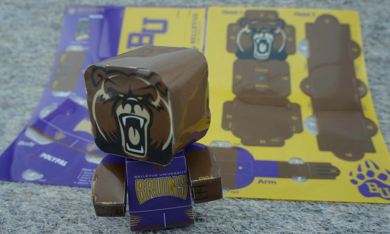 Custom Origami Mascot