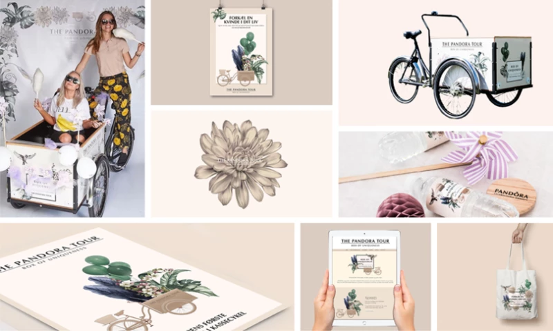 InBold - Integrated brand love event for PANDORA