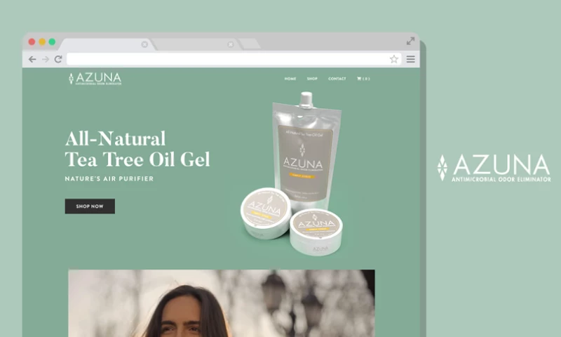 Enrich Marketing - Azuna Ecommerce Website