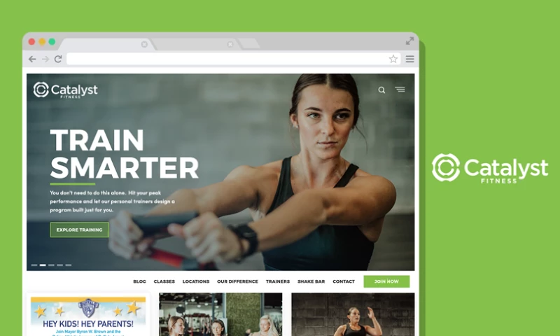 Enrich Marketing - Catalyst Fitness Website