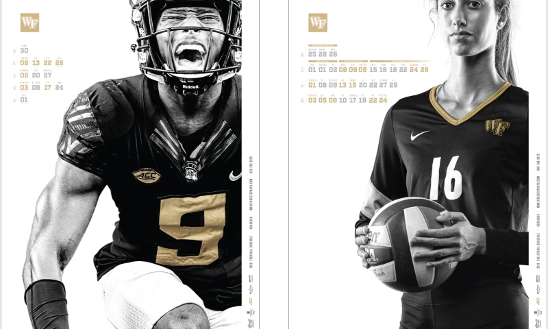 Wildfire - Wake Forest Athletics Print