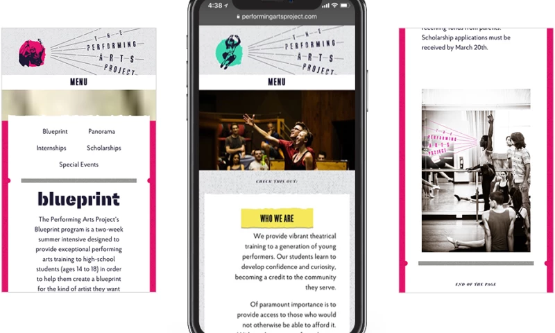 Wildfire - The Performing Arts Project Website