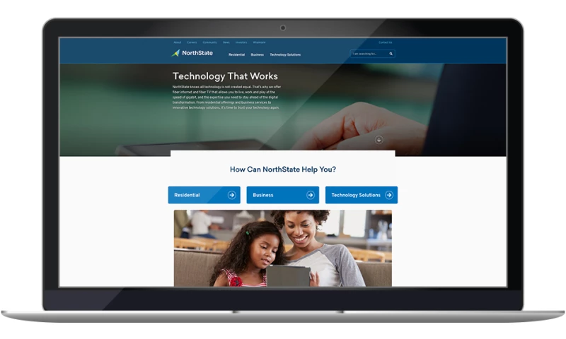 Wildfire - NorthState Communications Website