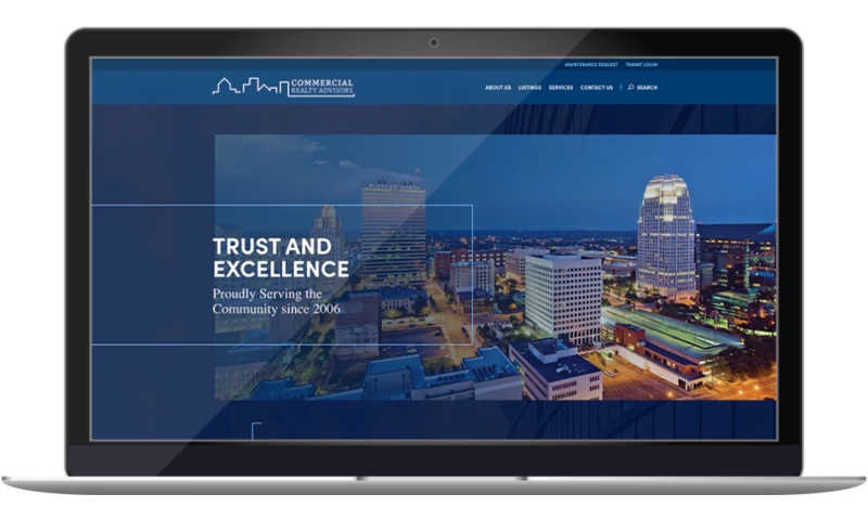 Wildfire - Commercial Realty Advisors Website