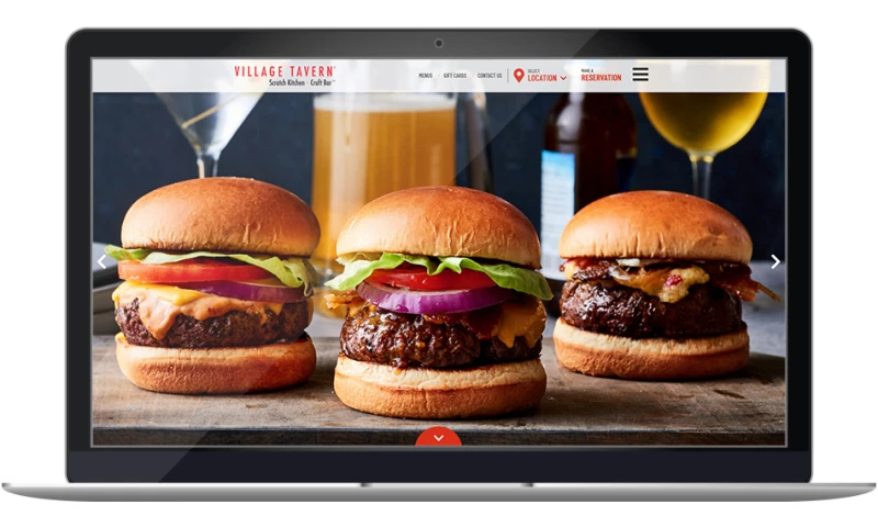 Wildfire - Village Tavern Website