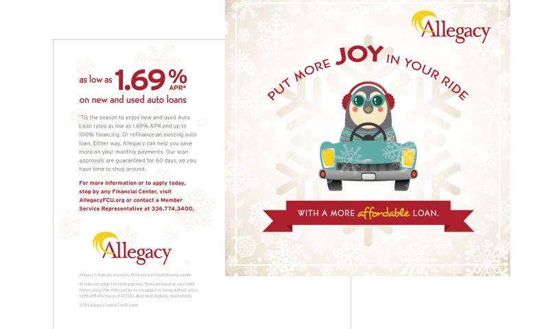 Wildfire - Allegacy Federal Credit Union Direct Mail