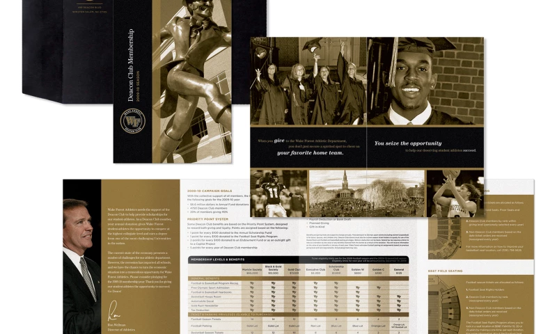 Wildfire - Wake Forest Deacon Club Direct Mail