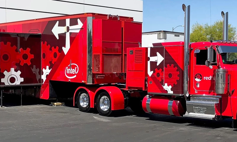 Wildfire - Red Hat Truck Wrap