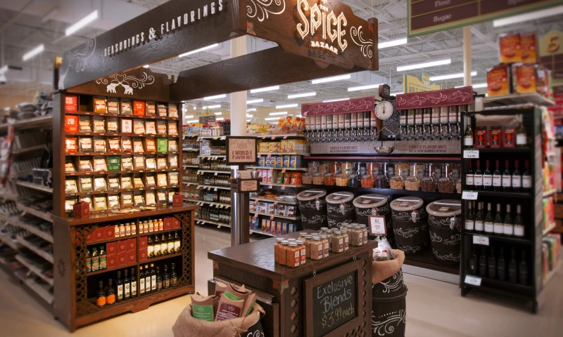 Wildfire - The Spice Bazaar Environment Branding & Environment