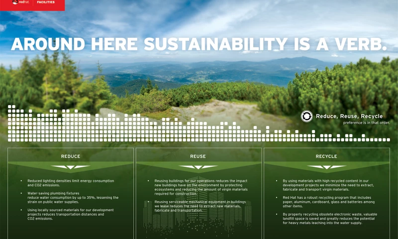 Wildfire - Red Hat Print Infographic Campaign