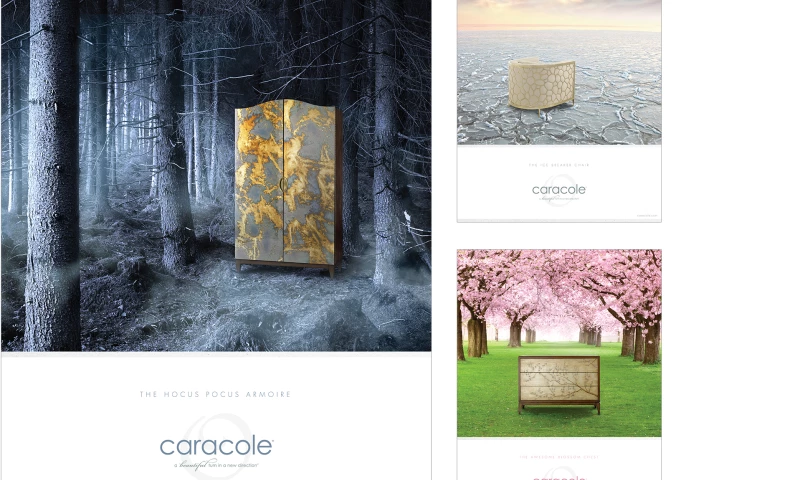 Wildfire - Caracole Print Campaign
