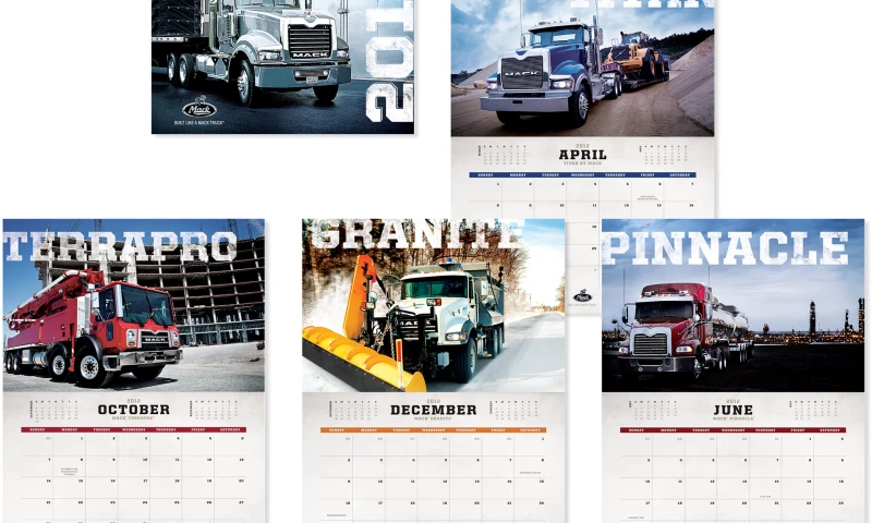 Wildfire - Mac & Volvo Trucks Calendar