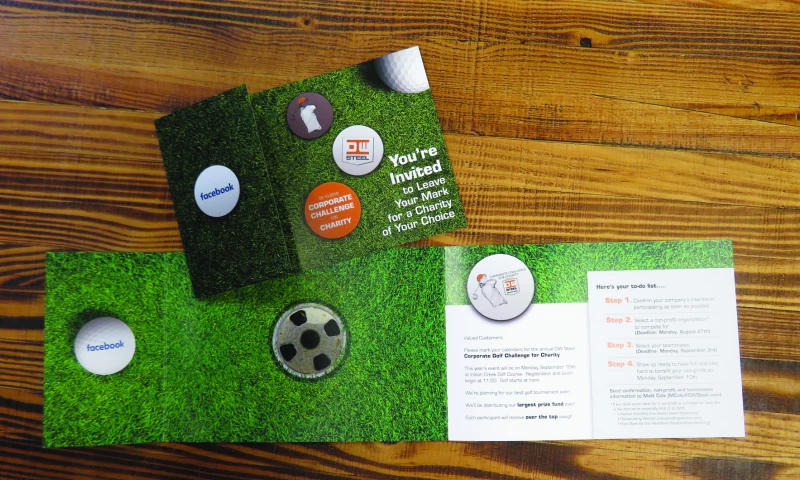 Identity Marketing Group - Custom Golf Invitation