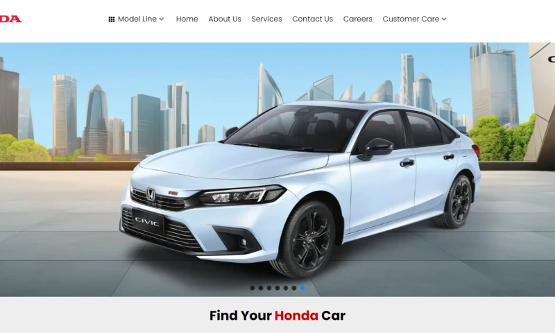 Honda Dealership Website