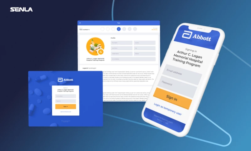 SENLA - Learning management system for Abbott