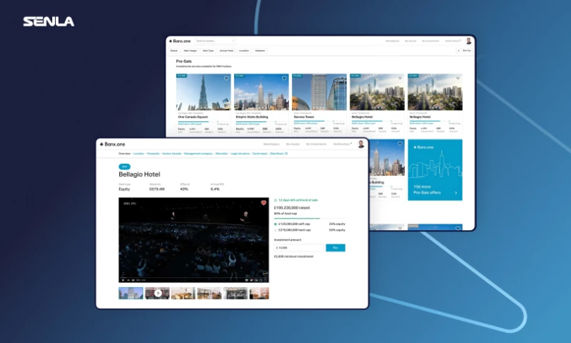 Global real estate issuance and trading platform
