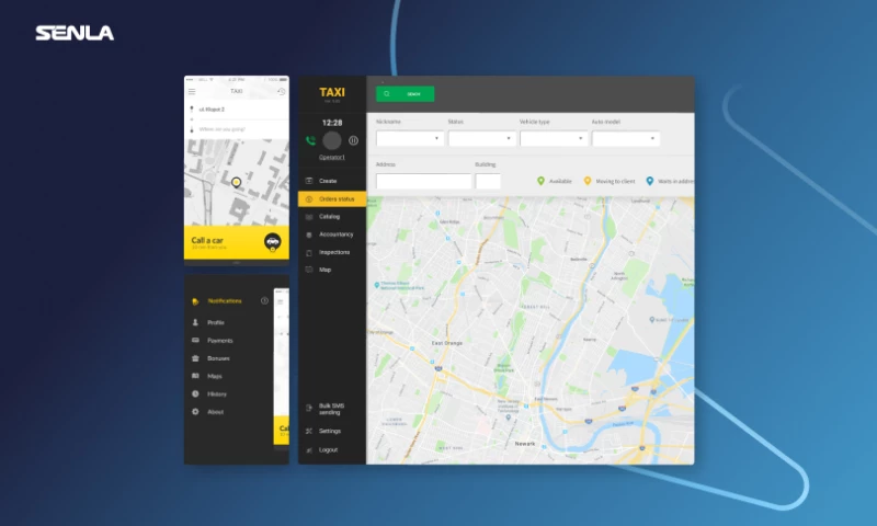 SENLA - Taxi software ecosystem