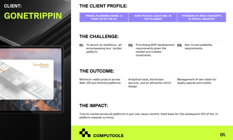 Productizing a unique app concept for family trips in the USA