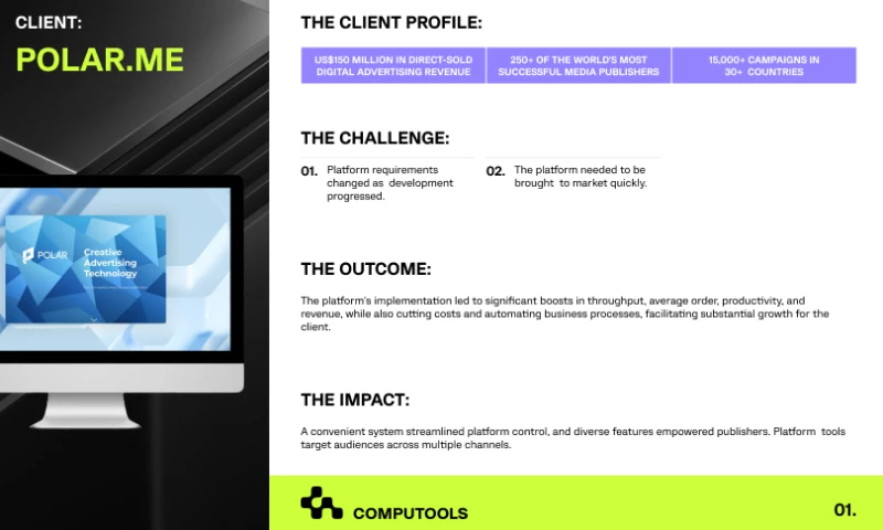 Computools - An enterprise-level digital solution for cross-platform advertising