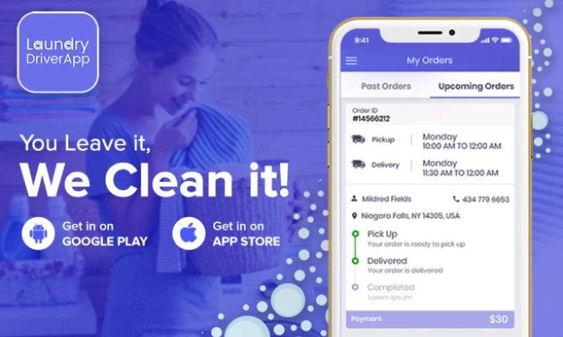 KONSTANT INFOSOLUTIONS - On-Demand Laundry App