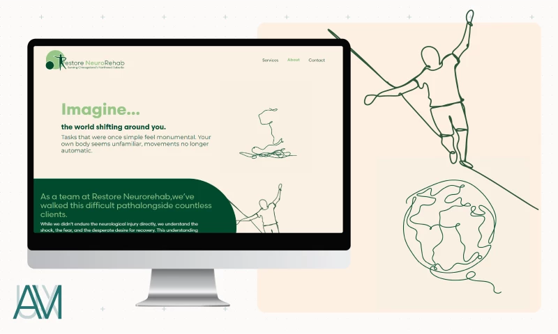AMUX Designs - Restore Neuro Rehab - Web Design & Dev