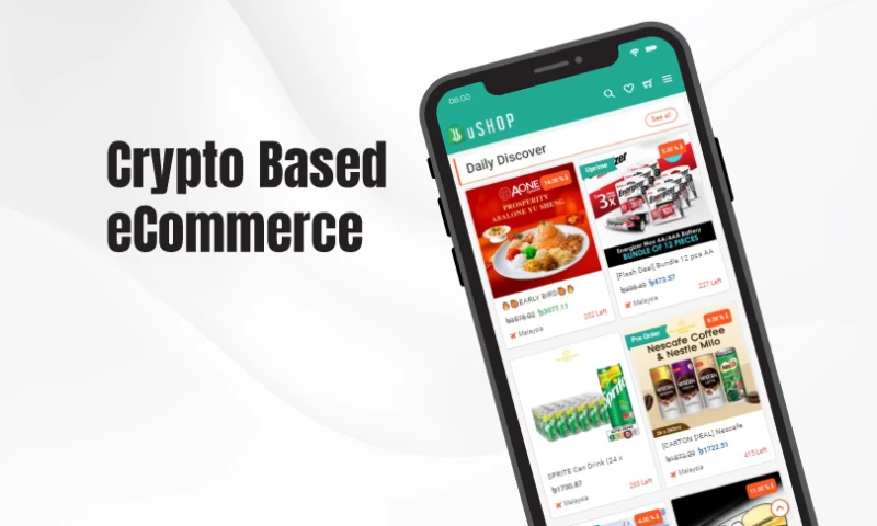 Crypto-currency based eCommerce web & mobile app