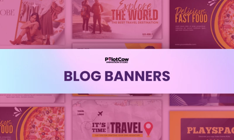 PilotCow Studio - Blog Banners