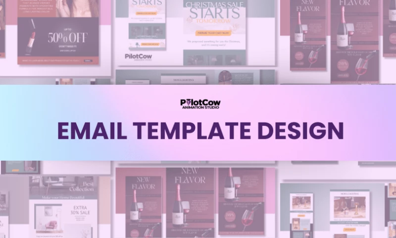 PilotCow Studio - Email Template Design