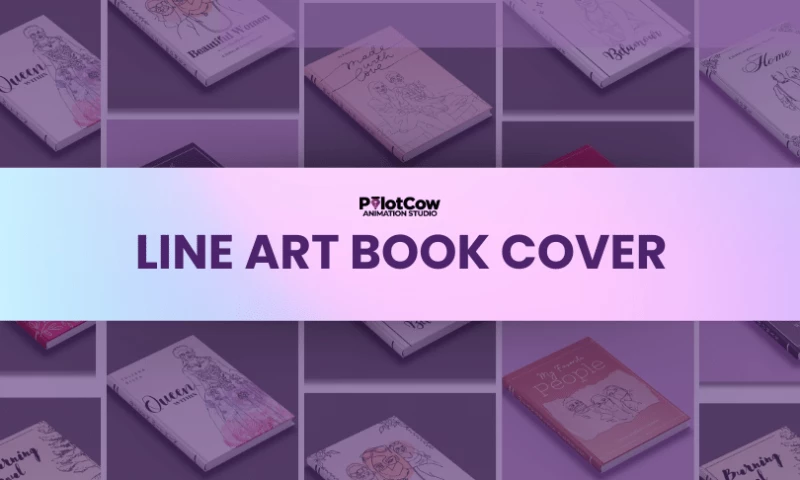 PilotCow Studio - Line Art Book Cover