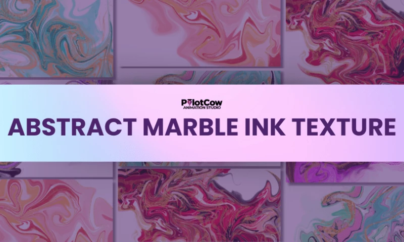 PilotCow Studio - Abstract Marble Ink Texture