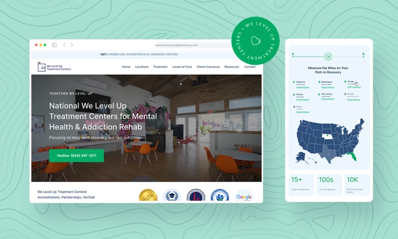 We Level Up Treatment Centers / USA