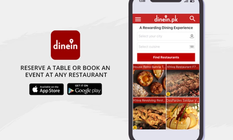 Table Reservation App development