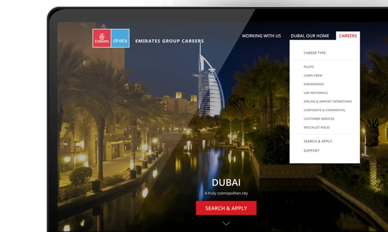 Emirates Group Careers Website