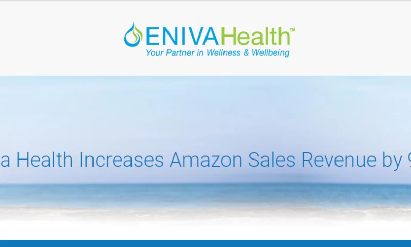 Eniva Health Increases Amazon Sales Revenue by 969%