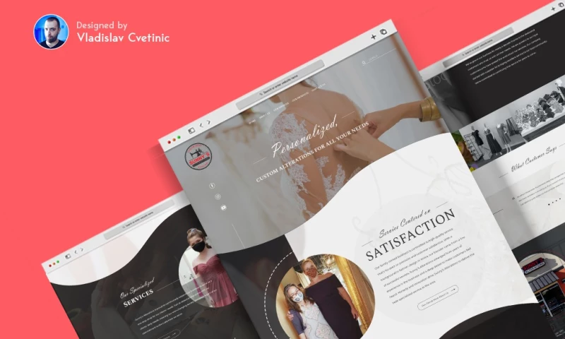 Webinera - Sunny`s Alterations Website