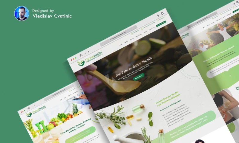 Webinera - Natural Health Improvement Center - Website