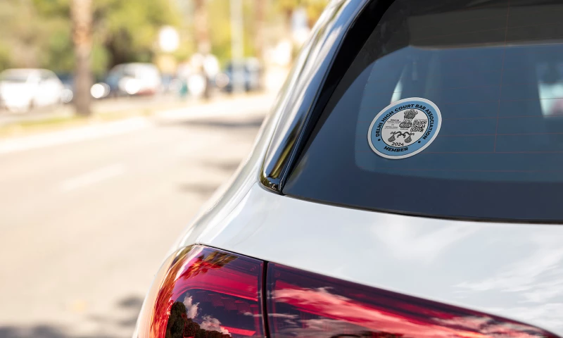 Smart Vehicle Sticker