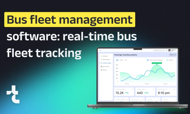 Timspark - Bus Fleet Management Software: 95% Accuracy in Real-time Bus Fleet Tracking