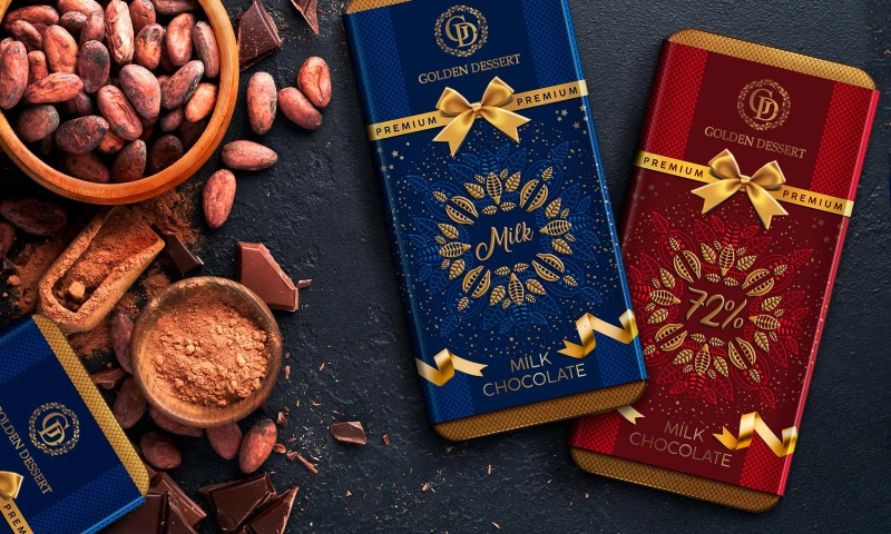 Modern World Studio - GOLDEN DESSERT PREMIUM CHOCOLATE