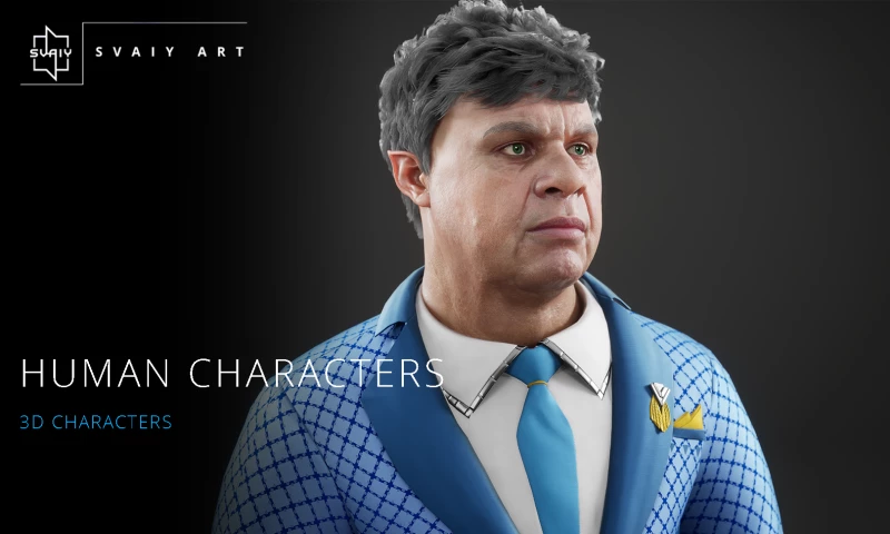 SVAIY ART INDUSTRIES - Humanoid Game Characters | 3D