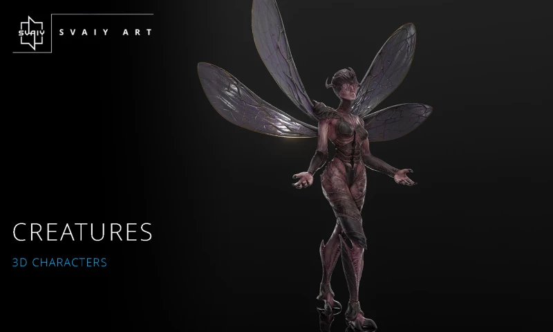 SVAIY ART INDUSTRIES - Creatures Game Characters | 3D