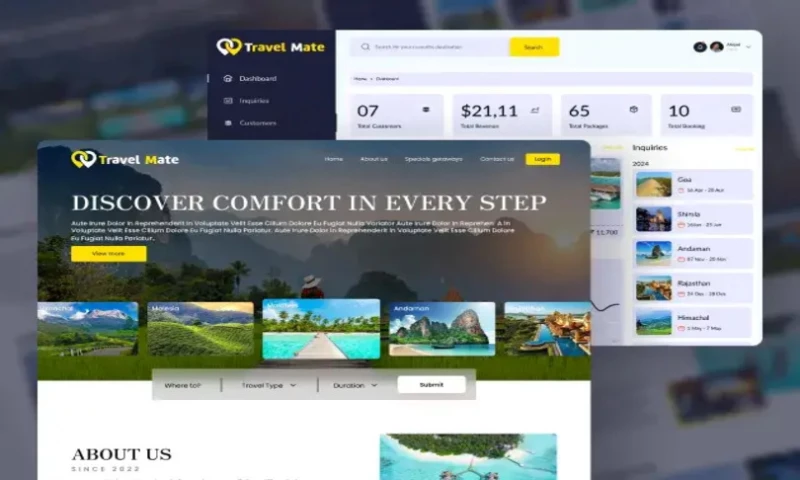 TravelMate: Travel Agency Web App