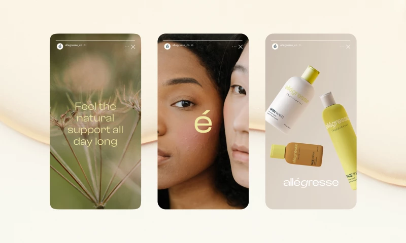 Social Media Content & Ads for a Skincare Brand
