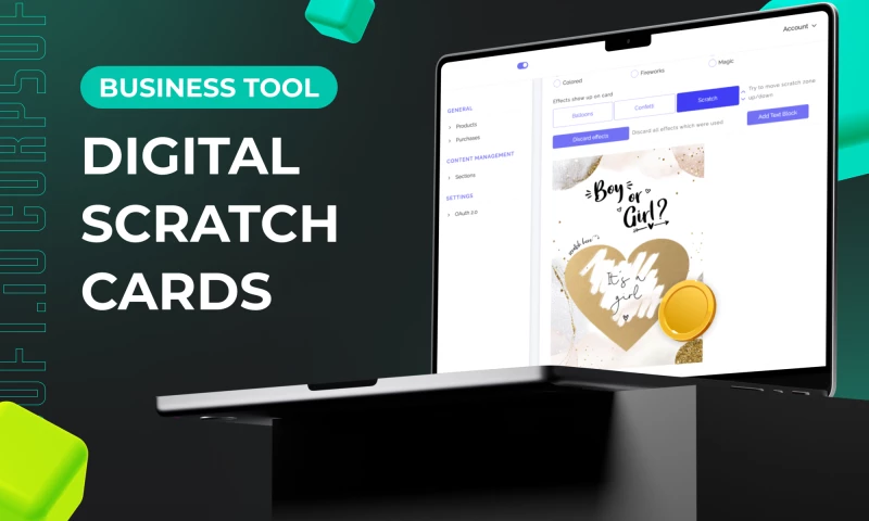 Corpsoft - Digital scratch cards builder