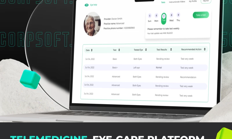 Corpsoft - Telemedicine platform