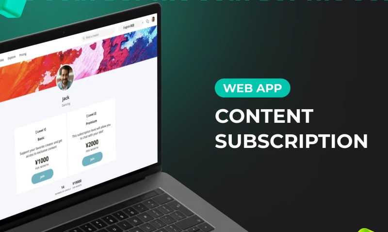 Corpsoft - Content subscription application