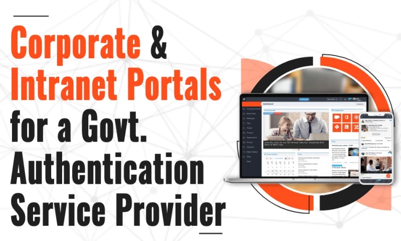 Surekha Technologies - Corporate and intranet Portals for a Govt. Authentication Service Provider